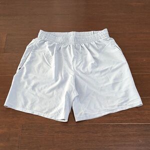 Men's Light Gray/Blue Shorts